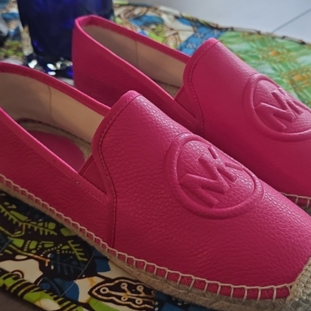 Michael Kors Pink Espadrille Shoes - Picture 4 of 8